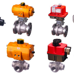 ACTUATED AND MOTORIZED VALVES